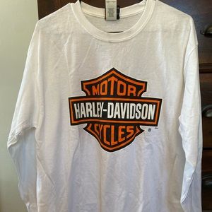Long Sleeved Harley T Shirt